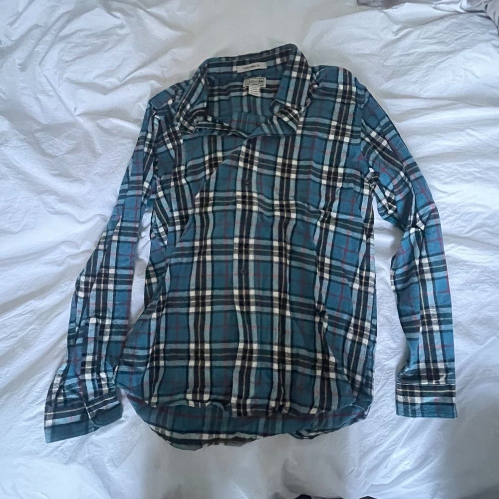 LL Bean Flannel - Size M